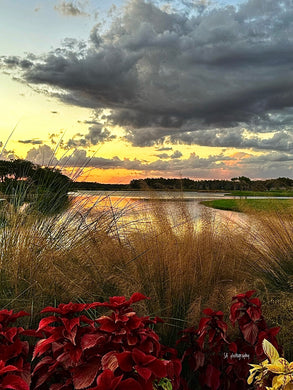 Notecard ~ Sunset Rusty Putter