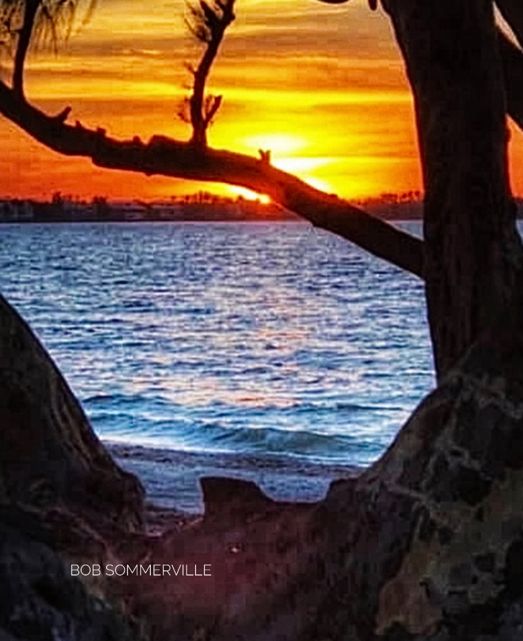 Notecard ~ Sunset Sanibel Causeway #1