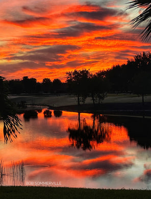 Notecard ~ Sunrise Our Backyard #3