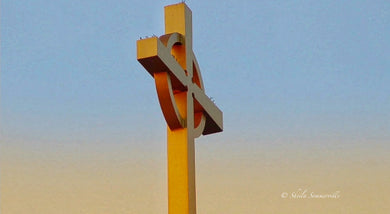 Notecard ~ God’s Promise Cross Ave Maria Catholic Church #2