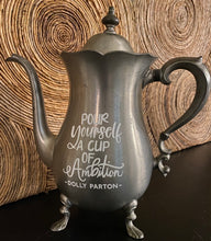 Load image into Gallery viewer, Tea Pot with Dolly Parton Quote